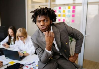 Man thinking of the right ERP Solution man thinking of the right ERP solution